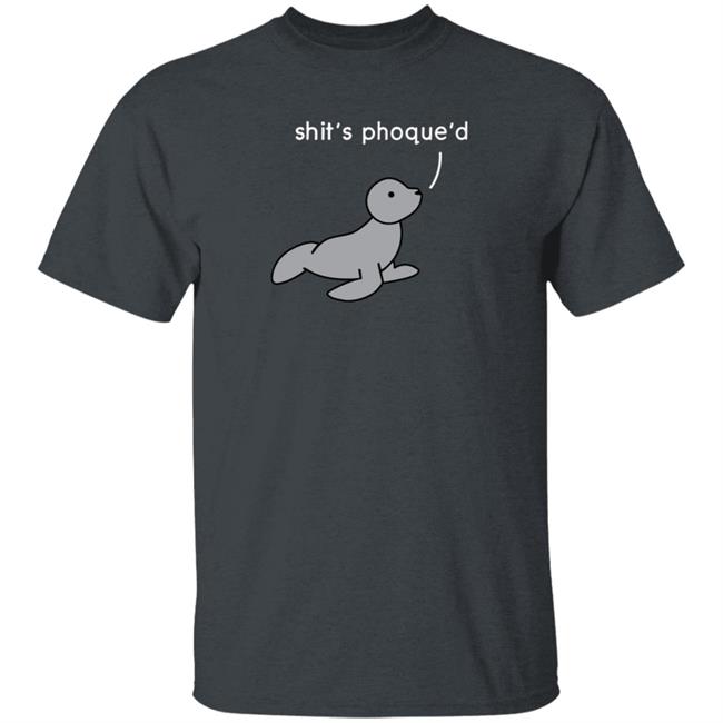 Dinosaur Merch Shit's Phoque'd Shirt