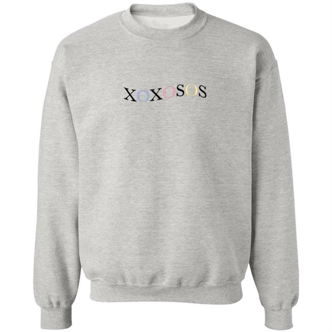 Keshimusic Merch Xoxosos Grey Sweatshirt Keshimusic Merch Xoxosos Grey Sweatshirt