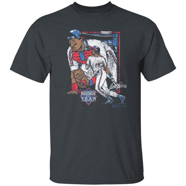 Sandy Alomar Jr. ROY Signature T Shirt Rookie Of The Year! Sandy Alomar Jr. ROY Signature T Shirt Rookie Of The Year!