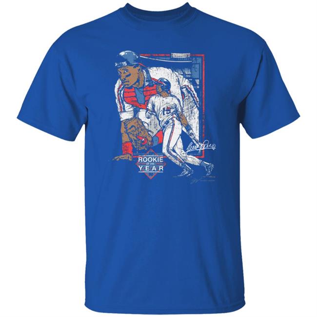 Sandy Alomar Jr. ROY Signature T Shirt Rookie Of The Year! Sandy Alomar Jr. ROY Signature T Shirt Rookie Of The Year!