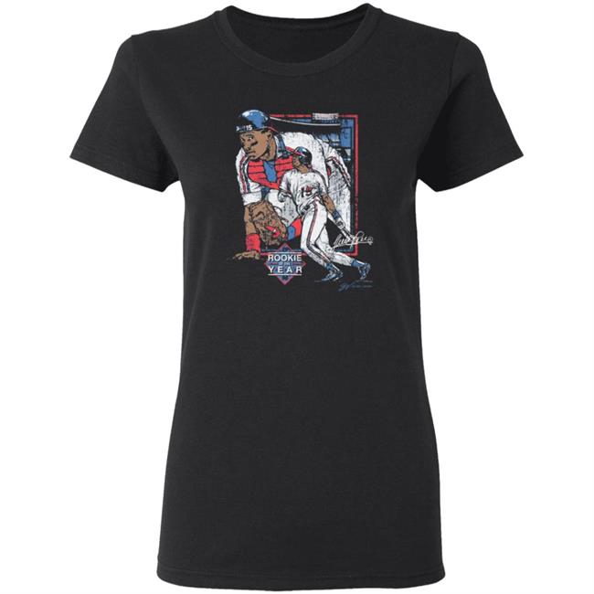 Sandy Alomar Jr. ROY Signature T Shirt Rookie Of The Year! Sandy Alomar Jr. ROY Signature T Shirt Rookie Of The Year!