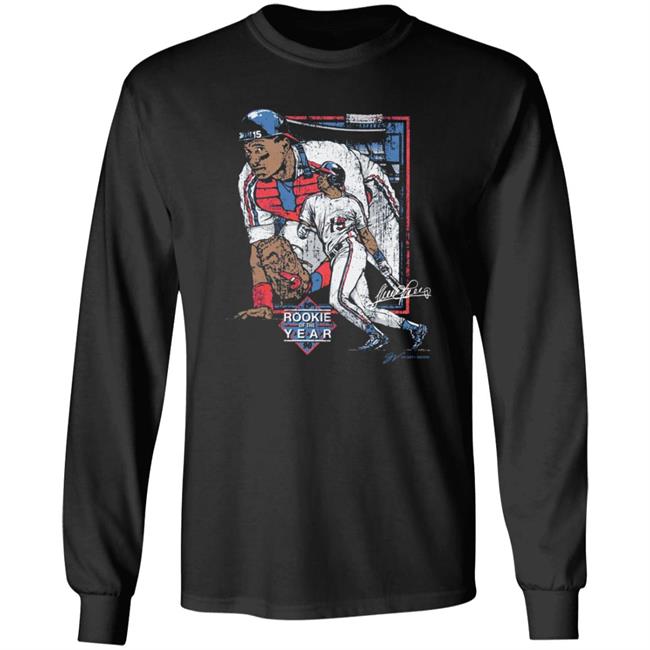 Sandy Alomar Jr. ROY Signature T Shirt Rookie Of The Year! Sandy Alomar Jr. ROY Signature T Shirt Rookie Of The Year!