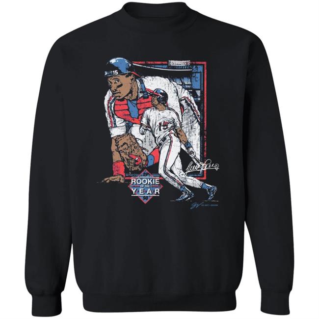 Sandy Alomar Jr. ROY Signature T Shirt Rookie Of The Year! Sandy Alomar Jr. ROY Signature T Shirt Rookie Of The Year!