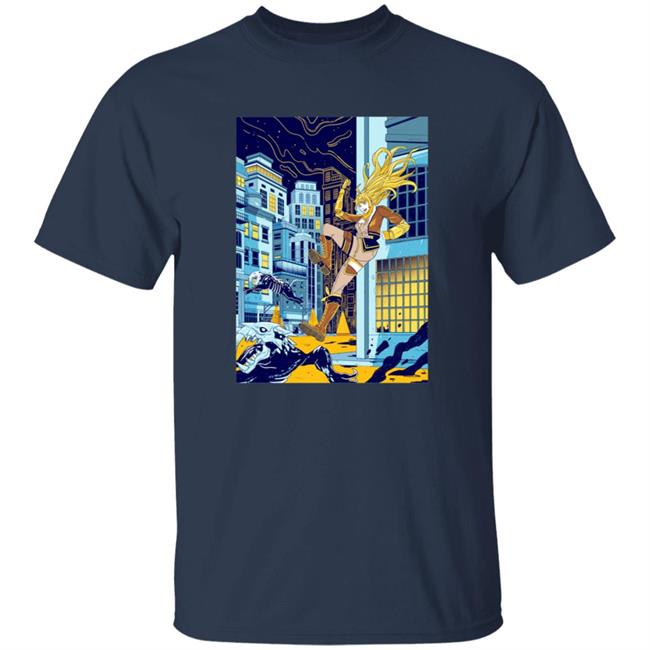 Rwby Grimm Street Fight Yang T Shirt