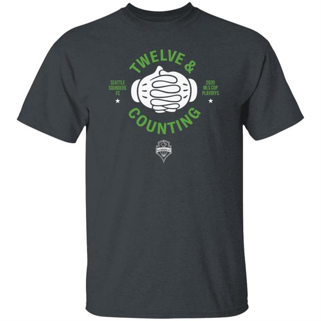 Seattle Sounders FC Fanatics Branded Black 2020 MLS Cup Playoffs Bound Team Slogan T Shirt Seattle Sounders FC Fanatics Branded Black 2020 MLS Cup Playoffs Bound Team Slogan T Shirt