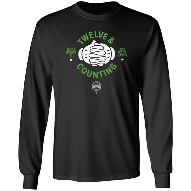 Seattle Sounders FC Fanatics Branded Black 2020 MLS Cup Playoffs Bound Team Slogan T Shirt Seattle Sounders FC Fanatics Branded Black 2020 MLS Cup Playoffs Bound Team Slogan T Shirt