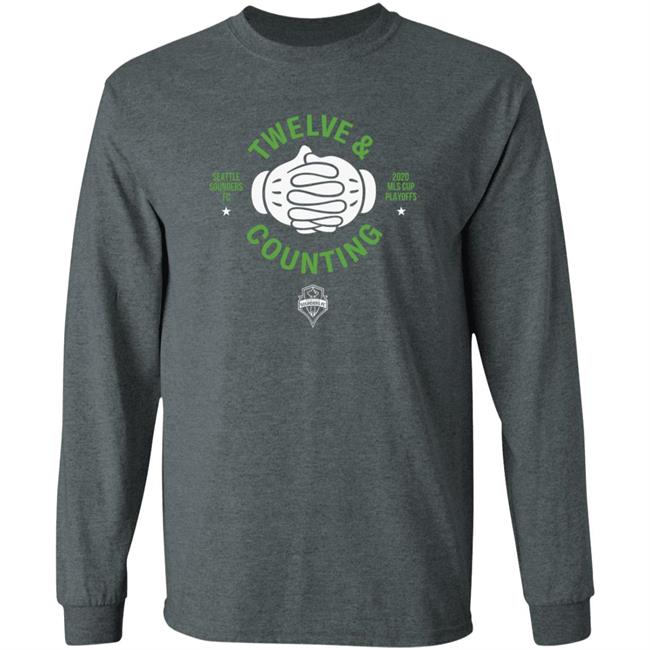 Seattle Sounders FC Fanatics Branded Black 2020 MLS Cup Playoffs Bound Team Slogan T Shirt Seattle Sounders FC Fanatics Branded Black 2020 MLS Cup Playoffs Bound Team Slogan T Shirt