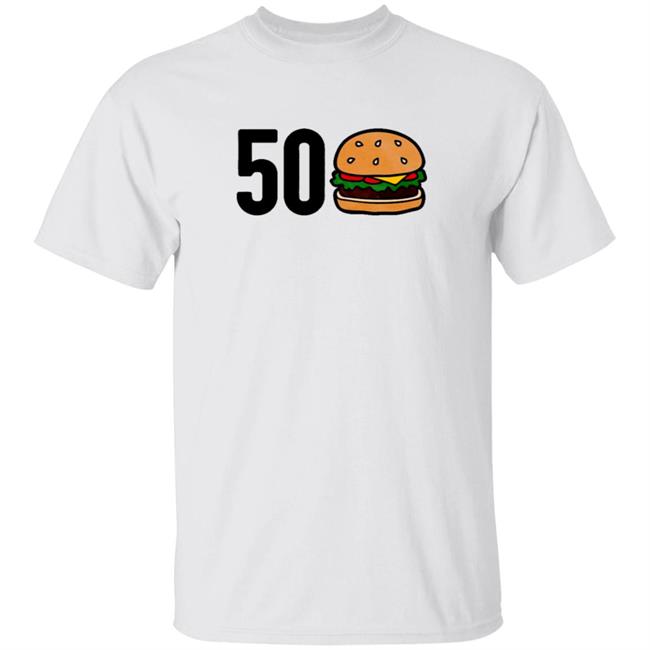 Pardon My Take 50 Burger Shirt Barstool Sports