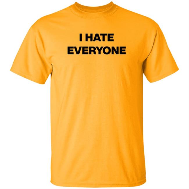 Disturbing Zones Store I Told My Therapist About You I Hate Everyone Shirt