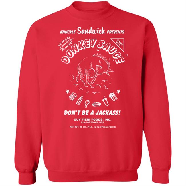 Guy Fieri Merch Donkey Sauce Shirt Dont Be A Jackass! Guy Fieri Merch Donkey Sauce Shirt Dont Be A Jackass!