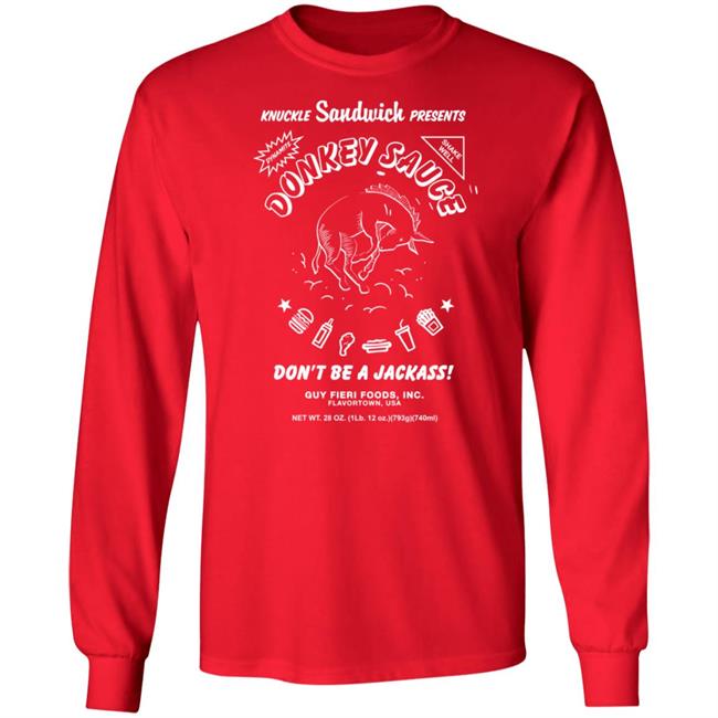 Guy Fieri Merch Donkey Sauce Shirt Dont Be A Jackass! Guy Fieri Merch Donkey Sauce Shirt Dont Be A Jackass!