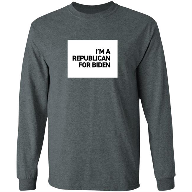 I'm A Republican For Biden T Shirt I'm A Republican For Biden T Shirt
