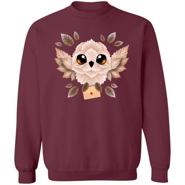 Owl Mail Of Leaves Hoodie By Nemimakeit Owl Mail Of Leaves Hoodie By Nemimakeit
