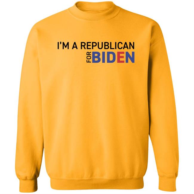 I'm A Republican For Biden T Shirt I'm A Republican For Biden T Shirt