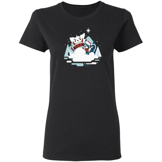 Riot Games Merch Snow Day Gnar T Shirt Riot Games Merch Snow Day Gnar T Shirt