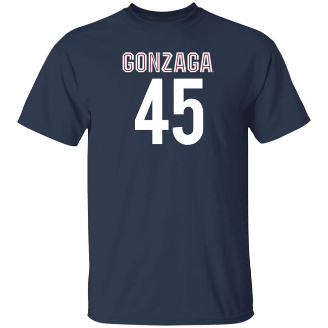 BreakingT Gonzaga Basketball Rasir Bolton 45 Shirt ZagMBB