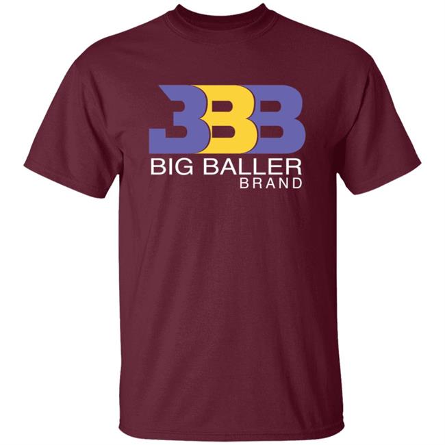 Big Baller Brand T Shirt BBB Big Baller Brand T Shirt BBB