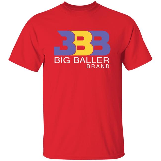 Big Baller Brand T Shirt BBB Big Baller Brand T Shirt BBB