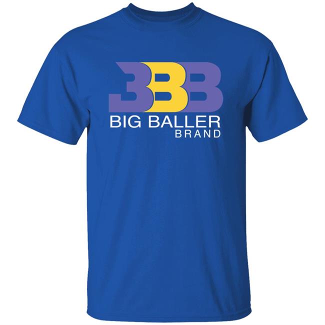 Big Baller Brand T Shirt BBB Big Baller Brand T Shirt BBB