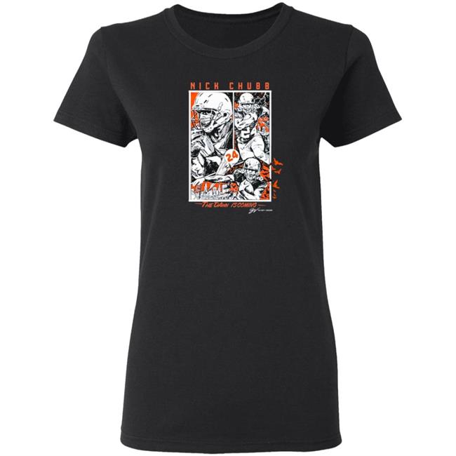 Nick Chubb "The Dawn Is Coming" T Shirt GV Art + Apparel Nick Chubb "The Dawn Is Coming" T Shirt GV Art + Apparel