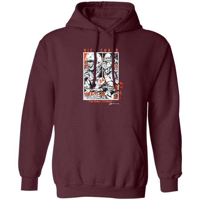 Nick Chubb "The Dawn Is Coming" T Shirt GV Art + Apparel Nick Chubb "The Dawn Is Coming" T Shirt GV Art + Apparel