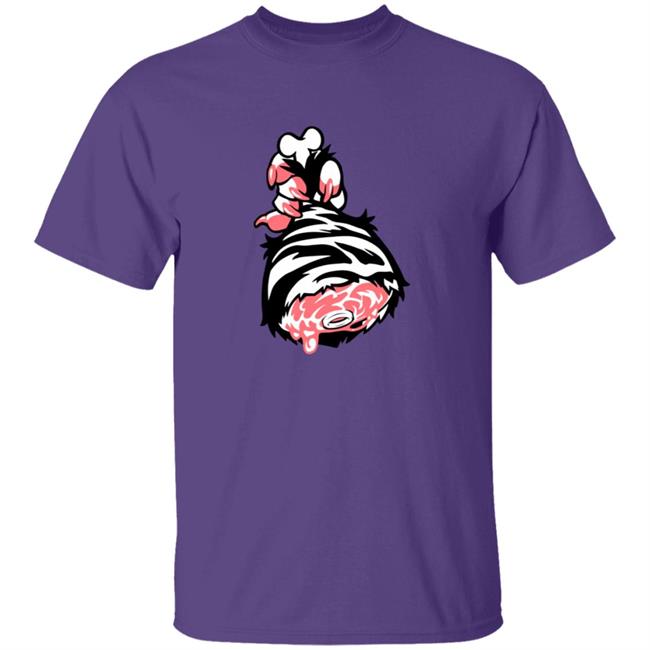 Hyena Agenda Merch Zebra Leg T Shirt