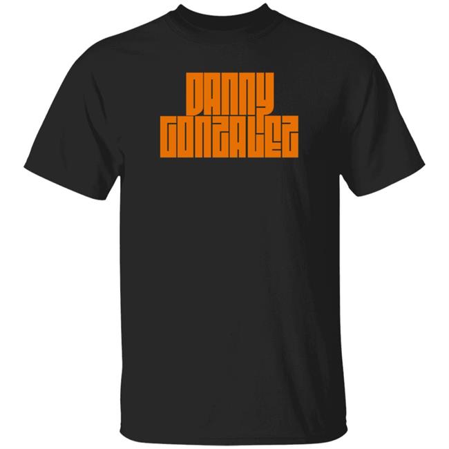 Danny Gonzalez Merch Danny Gonzalez Block Logo Black Shirt