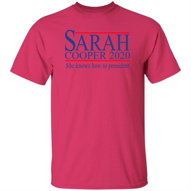 Sarah Cooper 2020 For President T Shirt Election 2020 Sarah Cooper 2020 For President T Shirt Election 2020