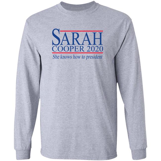 Sarah Cooper 2020 For President T Shirt Election 2020 Sarah Cooper 2020 For President T Shirt Election 2020