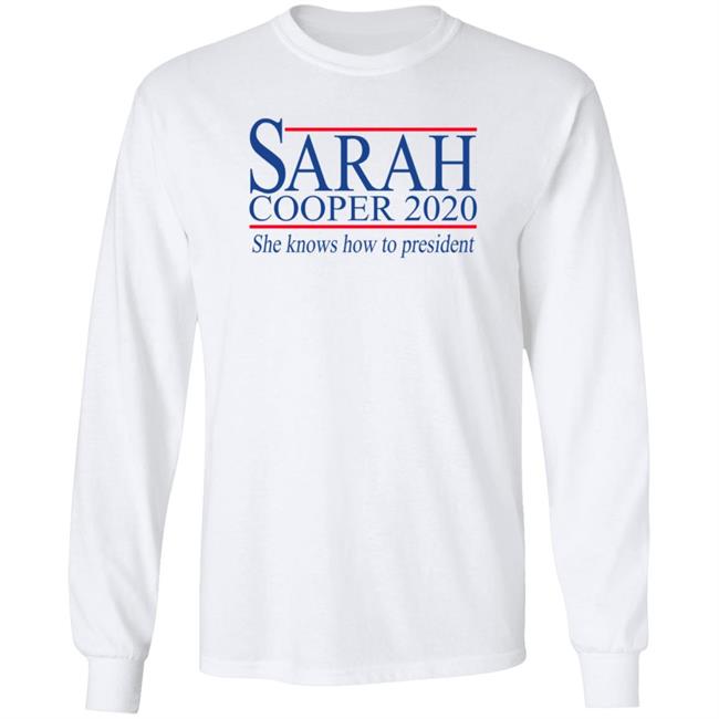 Sarah Cooper 2020 For President T Shirt Election 2020 Sarah Cooper 2020 For President T Shirt Election 2020