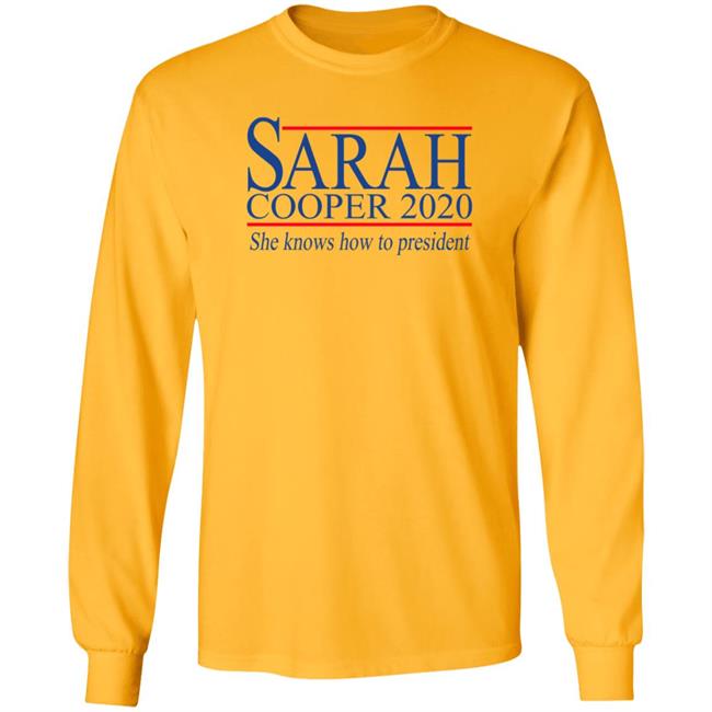 Sarah Cooper 2020 For President T Shirt Election 2020 Sarah Cooper 2020 For President T Shirt Election 2020
