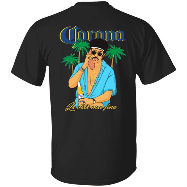 Bad Bunny X Corona Extra Shirt La Vida Mas Fina Bad Bunny X Corona Extra Shirt La Vida Mas Fina