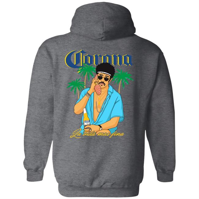 Bad Bunny X Corona Extra Shirt La Vida Mas Fina Bad Bunny X Corona Extra Shirt La Vida Mas Fina