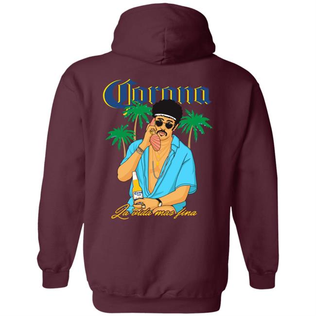 Bad Bunny X Corona Extra Shirt La Vida Mas Fina Bad Bunny X Corona Extra Shirt La Vida Mas Fina
