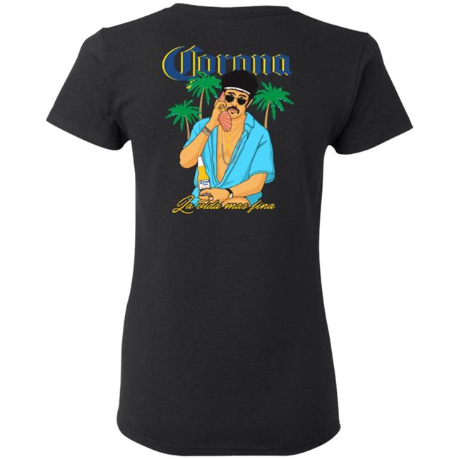 Bad Bunny X Corona Extra Shirt La Vida Mas Fina Bad Bunny X Corona Extra Shirt La Vida Mas Fina
