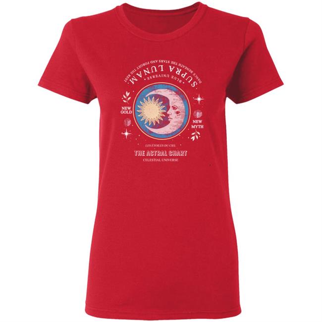Private: Faded Tee With Moon Illustration The Astral Chart Celestial Universe Private: Faded Tee With Moon Illustration The Astral Chart Celestial Universe