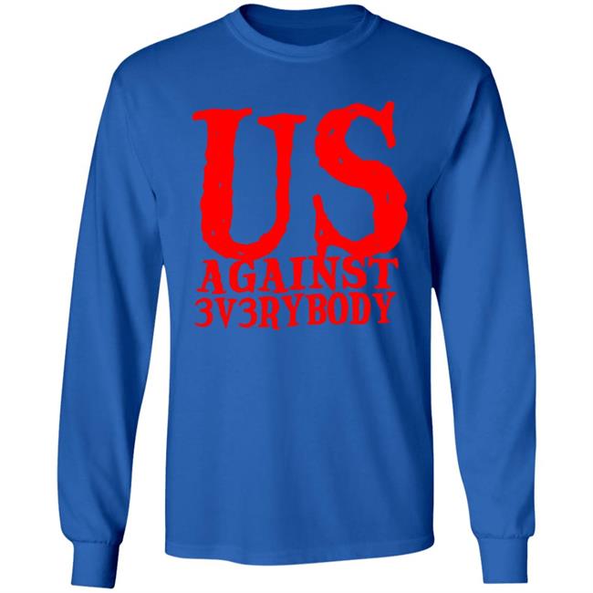 Ua3 Clothing Merch US Against 3v3rybody Hoodie Ua3 Clothing Merch US Against 3v3rybody Hoodie