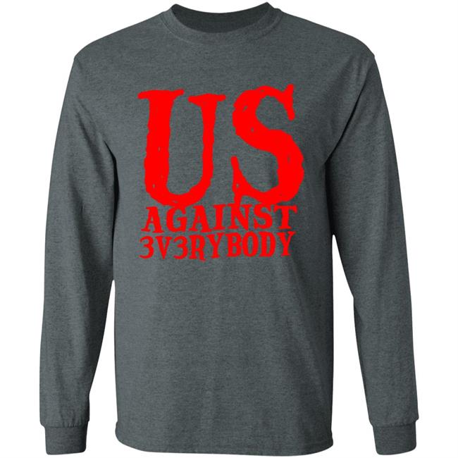 Ua3 Clothing Merch US Against 3v3rybody Hoodie Ua3 Clothing Merch US Against 3v3rybody Hoodie