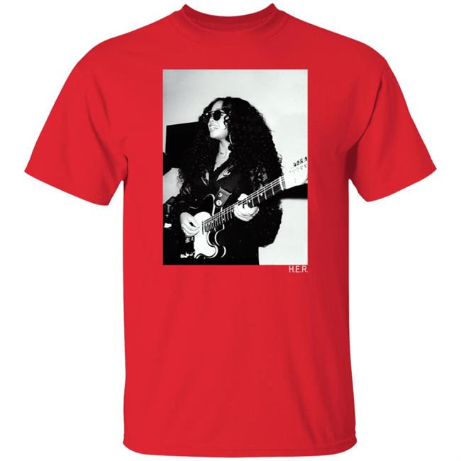 H.E.R. Merch Girls With Guitars Black Long Sleeve Tee H.E.R. Merch Girls With Guitars Black Long Sleeve Tee
