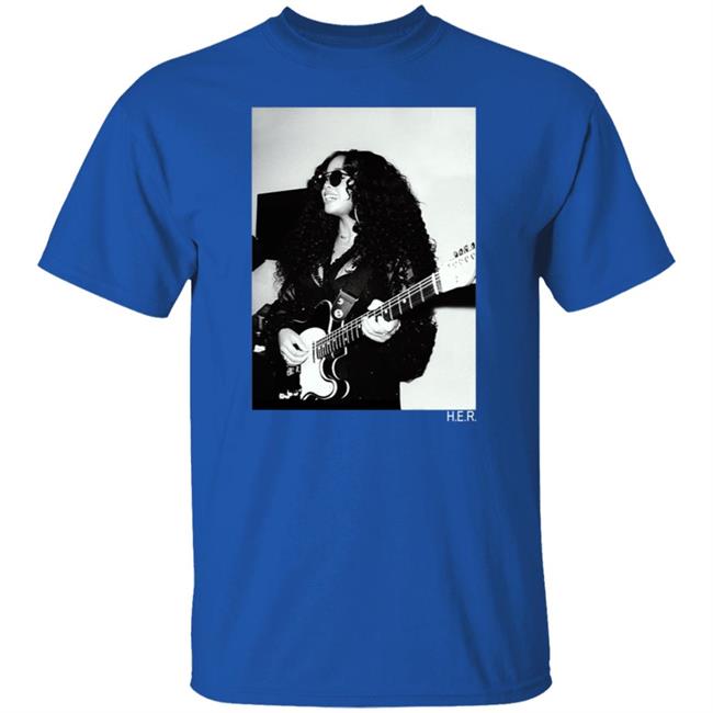 H.E.R. Merch Girls With Guitars Black Long Sleeve Tee H.E.R. Merch Girls With Guitars Black Long Sleeve Tee
