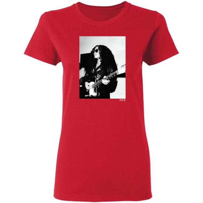 H.E.R. Merch Girls With Guitars Black Long Sleeve Tee H.E.R. Merch Girls With Guitars Black Long Sleeve Tee