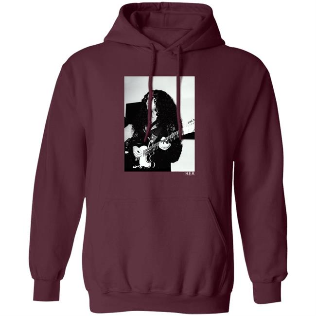 H.E.R. Merch Girls With Guitars Black Long Sleeve Tee H.E.R. Merch Girls With Guitars Black Long Sleeve Tee