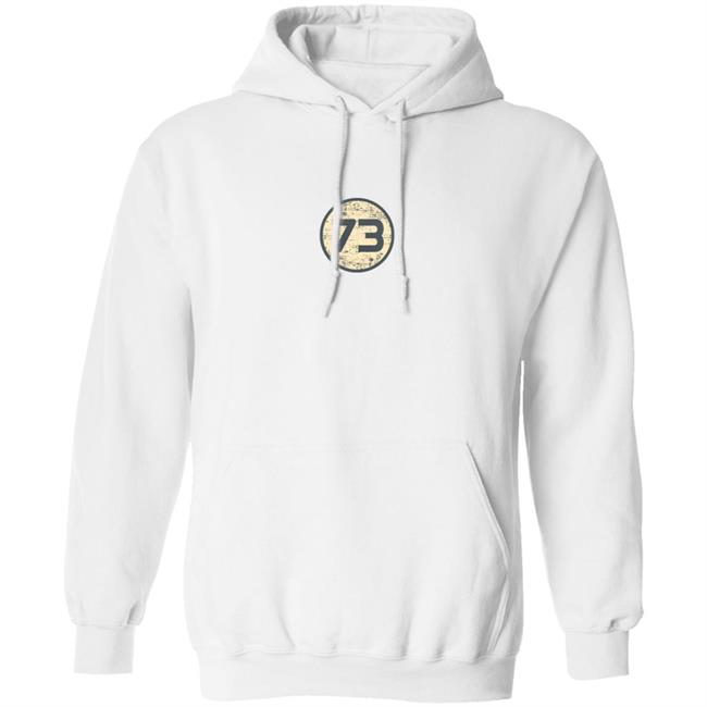 Sheldon Cooper 73 Hoodie Sheldon 73 Hooded Sweatshirt Sheldon Cooper 73 Hoodie Sheldon 73 Hooded Sweatshirt