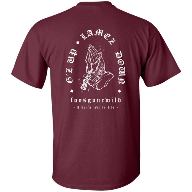 G'z Up Lamez Down T Shirt Thehyv Merch G'z Up Lamez Down T Shirt Thehyv Merch
