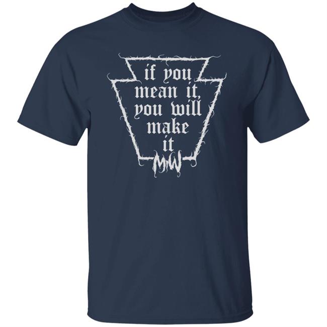 Miw Merch Keystone Logo Tee Shirt Motionless In White If You Mean It You Will Make It Miw Merch Keystone Logo Tee Shirt Motionless In White If You Mean It You Will Make It