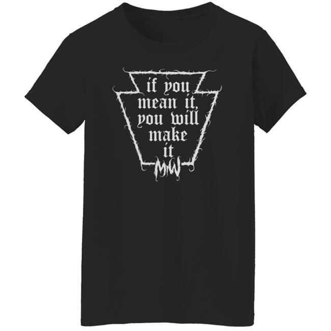 Miw Merch Keystone Logo Tee Shirt Motionless In White If You Mean It You Will Make It Miw Merch Keystone Logo Tee Shirt Motionless In White If You Mean It You Will Make It