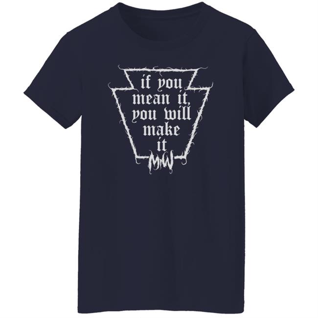 Miw Merch Keystone Logo Tee Shirt Motionless In White If You Mean It You Will Make It Miw Merch Keystone Logo Tee Shirt Motionless In White If You Mean It You Will Make It