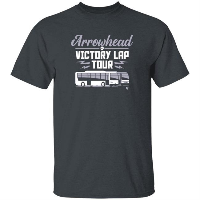 Arrowhead Victory Lap Tour T Shirt Las Vegas Football Arrowhead Victory Lap Tour T Shirt Las Vegas Football