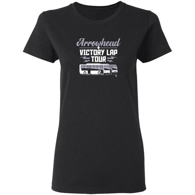 Arrowhead Victory Lap Tour T Shirt Las Vegas Football Arrowhead Victory Lap Tour T Shirt Las Vegas Football