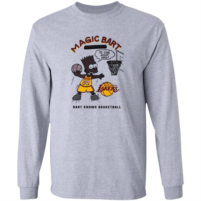 Magic Bart Bootleg Magic Johnson X Bart Simpson T Shirt The Simpsons Magic Shirt Magic Bart Bootleg Magic Johnson X Bart Simpson T Shirt The Simpsons Magic Shirt